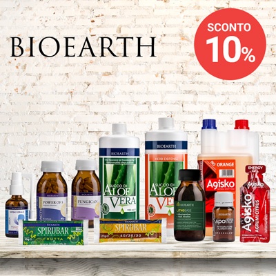 Sconto 10% suo prodotti Bioearth