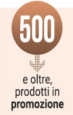 oltre 500 prodotti in promozione