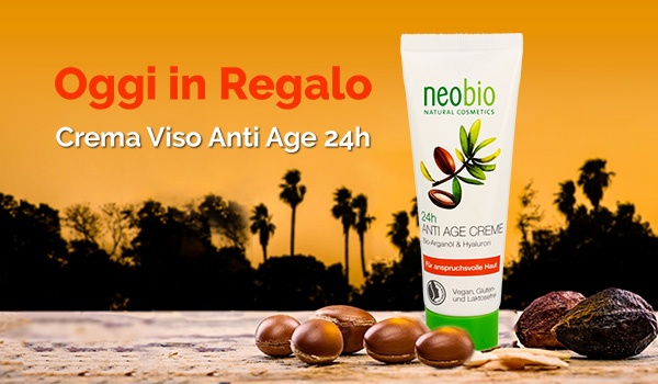 Oggi in Regalo: la Crema Viso Anti-Age 24 H di Neobio