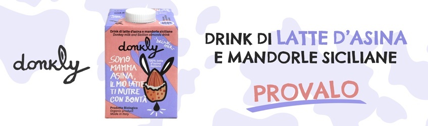 Promo lancio 10% sul Latte d'Asina con Mandorle Donkly