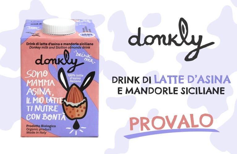Promo lancio 10% sul Latte d'Asina con Mandorle Donkly