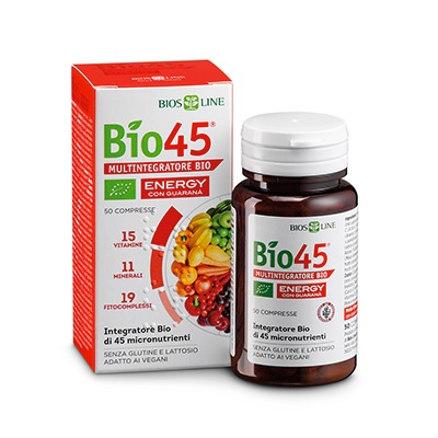 Bio 45 Micronutrienti Energy con Guaranà